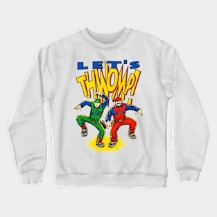 STOMPING BROTHERS / White & light variants Crewneck Sweatshirt